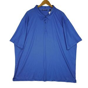 Cutter & Buck‎ Polo Shirt Mens 3XL Blue DXL DryTec 50+ Golf Performance New